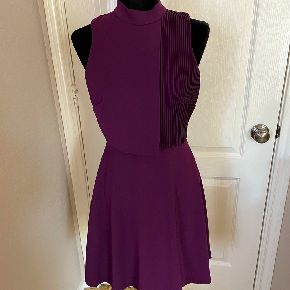 Antonio Melani A-Line dress, plum/wine color, size 4